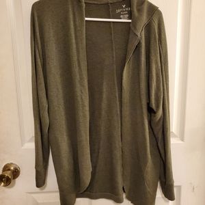 American Eagle soft & sexy women's hoodie cardigan